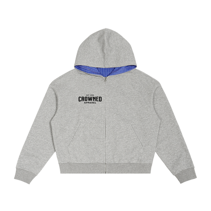 Crowned Apparel - Zip-Up Hoodie