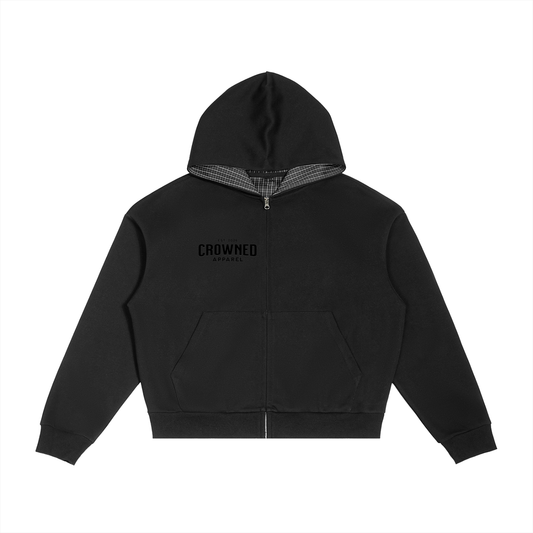 Crowned Apparel - Zip-Up Hoodie