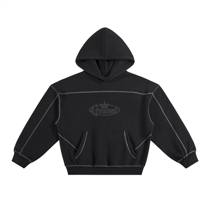 Crowned - "Keep the Faith" Boxy Fleece Hoodie