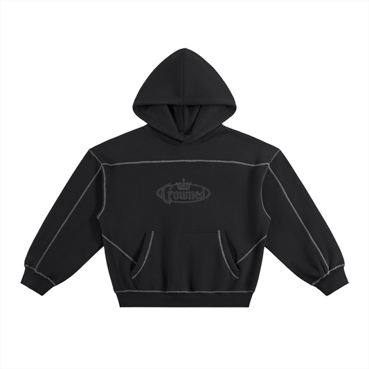 Crowned - "Keep the Faith" Boxy Fleece Hoodie