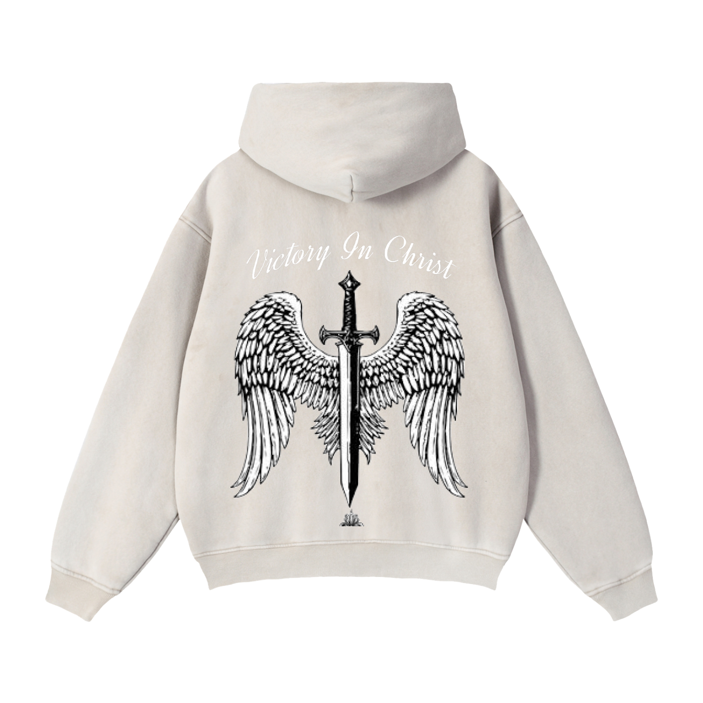 Crowned - "Victory in Christ" - Zip-Up Hoodie