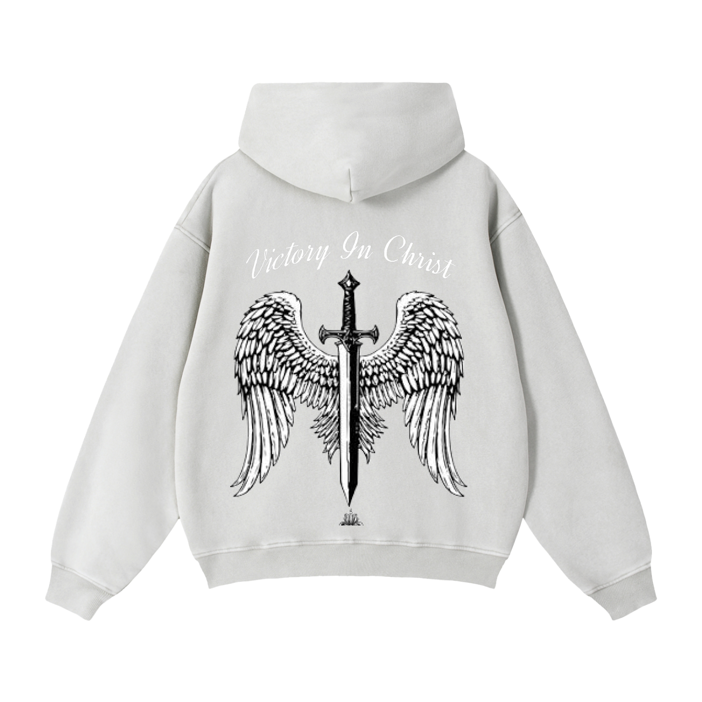Crowned - "Victory in Christ" - Zip-Up Hoodie