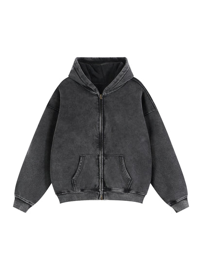 Crowned - "Victory in Christ" - Zip-Up Hoodie