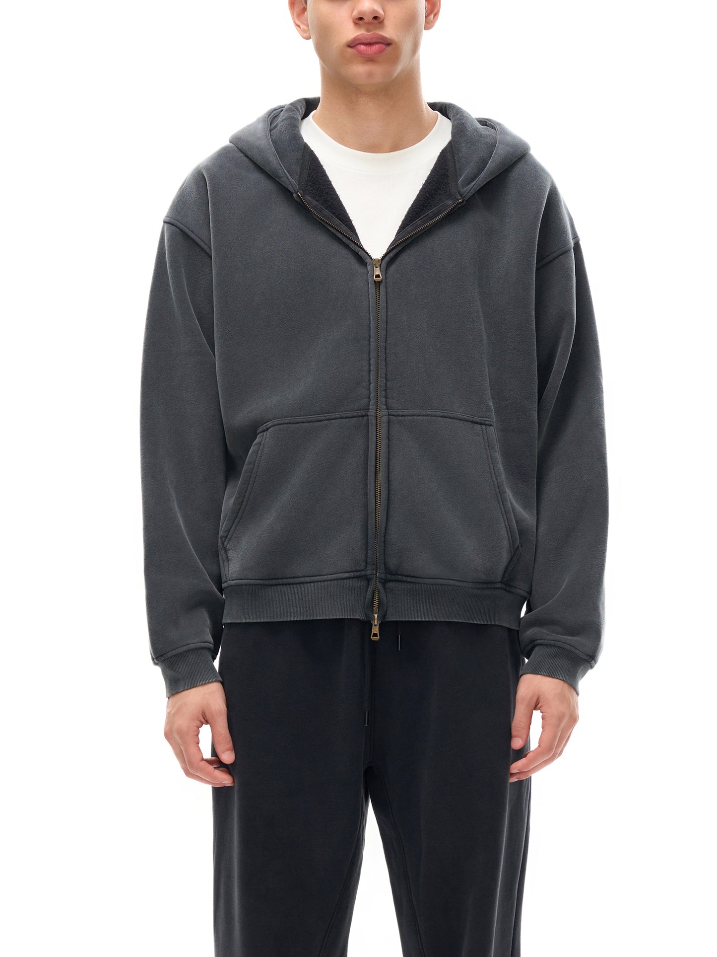 Crowned - "Victory in Christ" - Zip-Up Hoodie