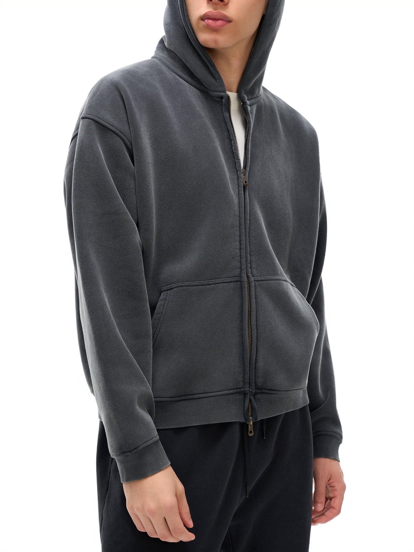 Crowned - "Victory in Christ" - Zip-Up Hoodie