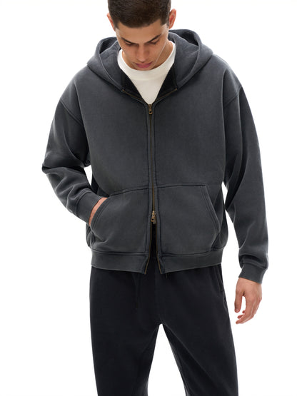 Crowned - "Victory in Christ" - Zip-Up Hoodie