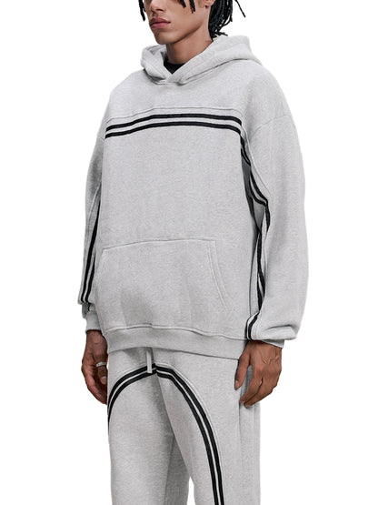 Crowned - Taped Fleece Hoodie