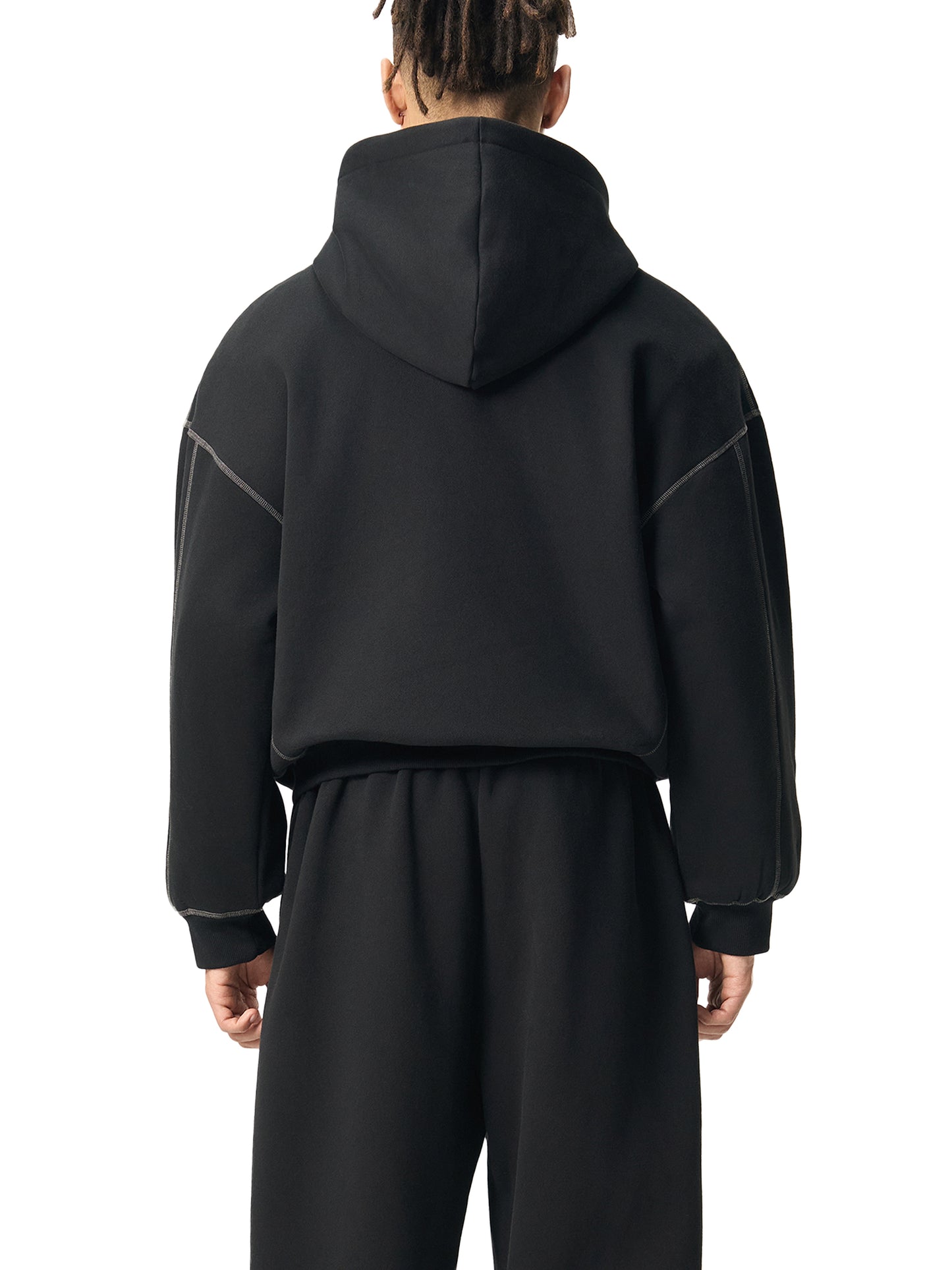 Crowned - "Keep the Faith" Boxy Fleece Hoodie