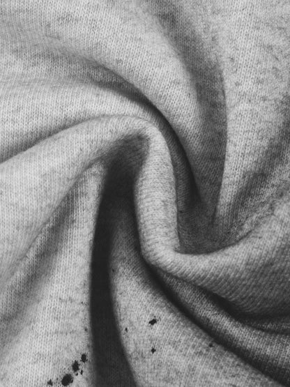 Crowned Apparel - Faded frayed zip-up hoodie